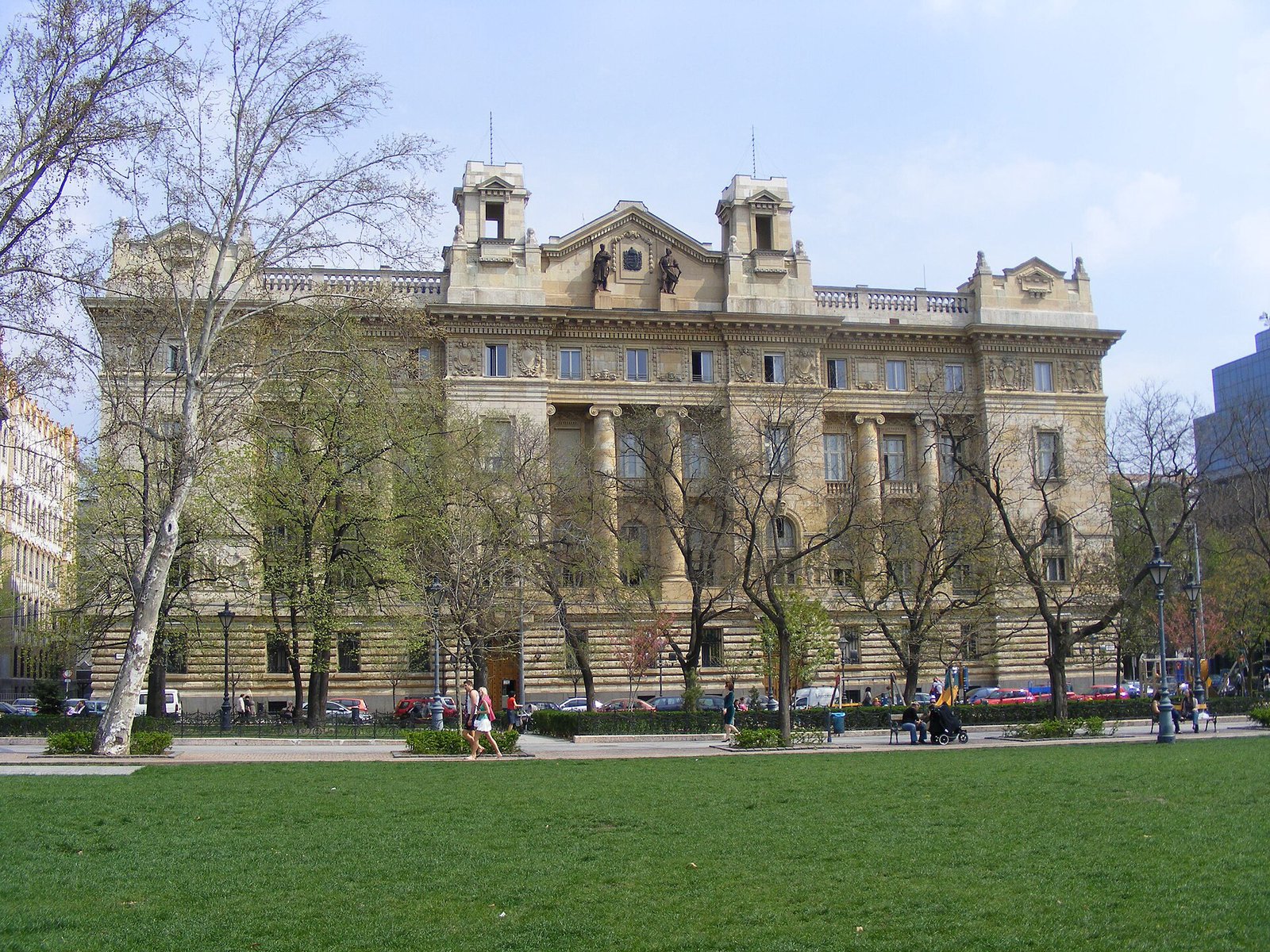 The Magyar Nemzeti Bank palace by Ignác Alpár, 8–9 Liberty Square, Budapest